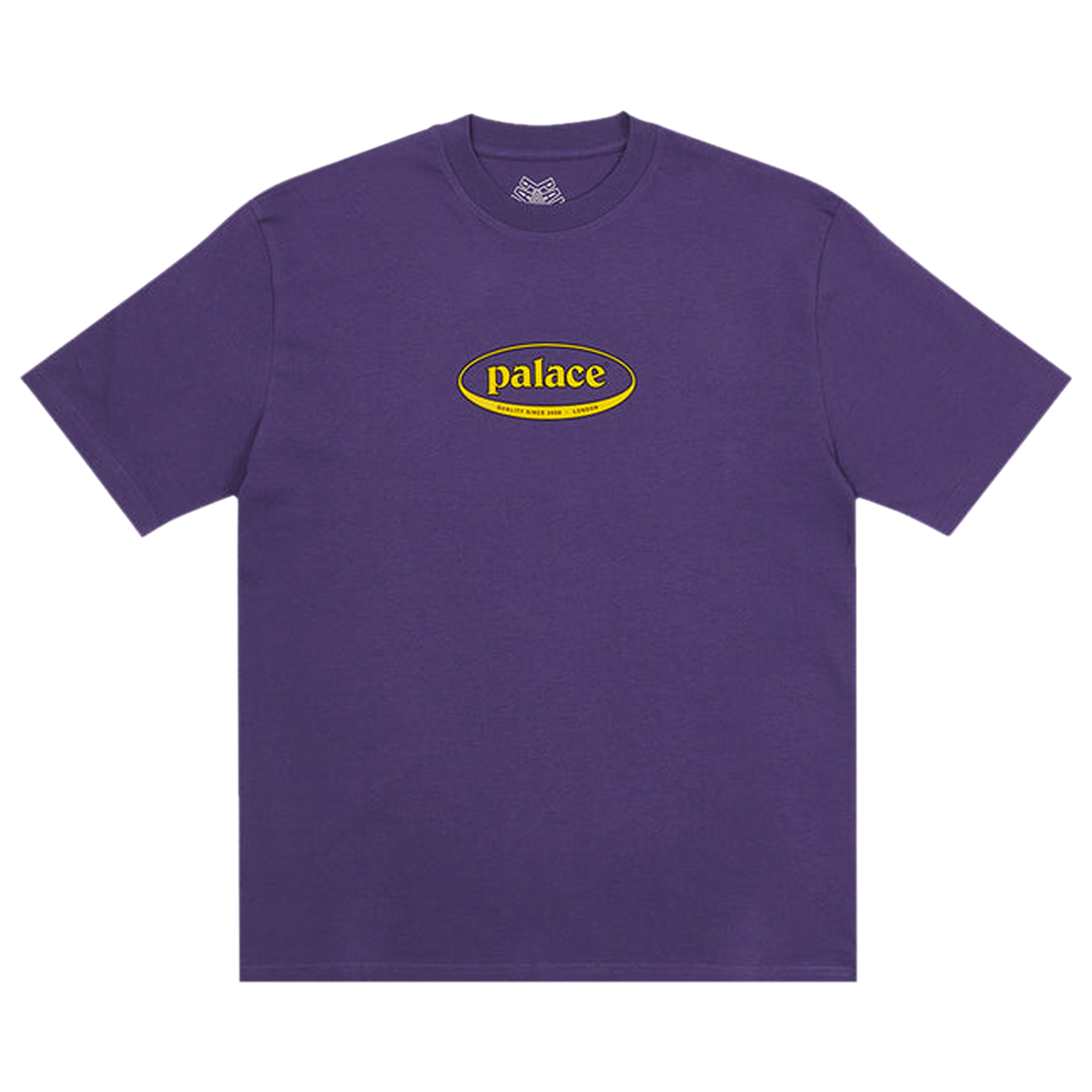 Pre-owned Palace Quality T-shirt 'purple'