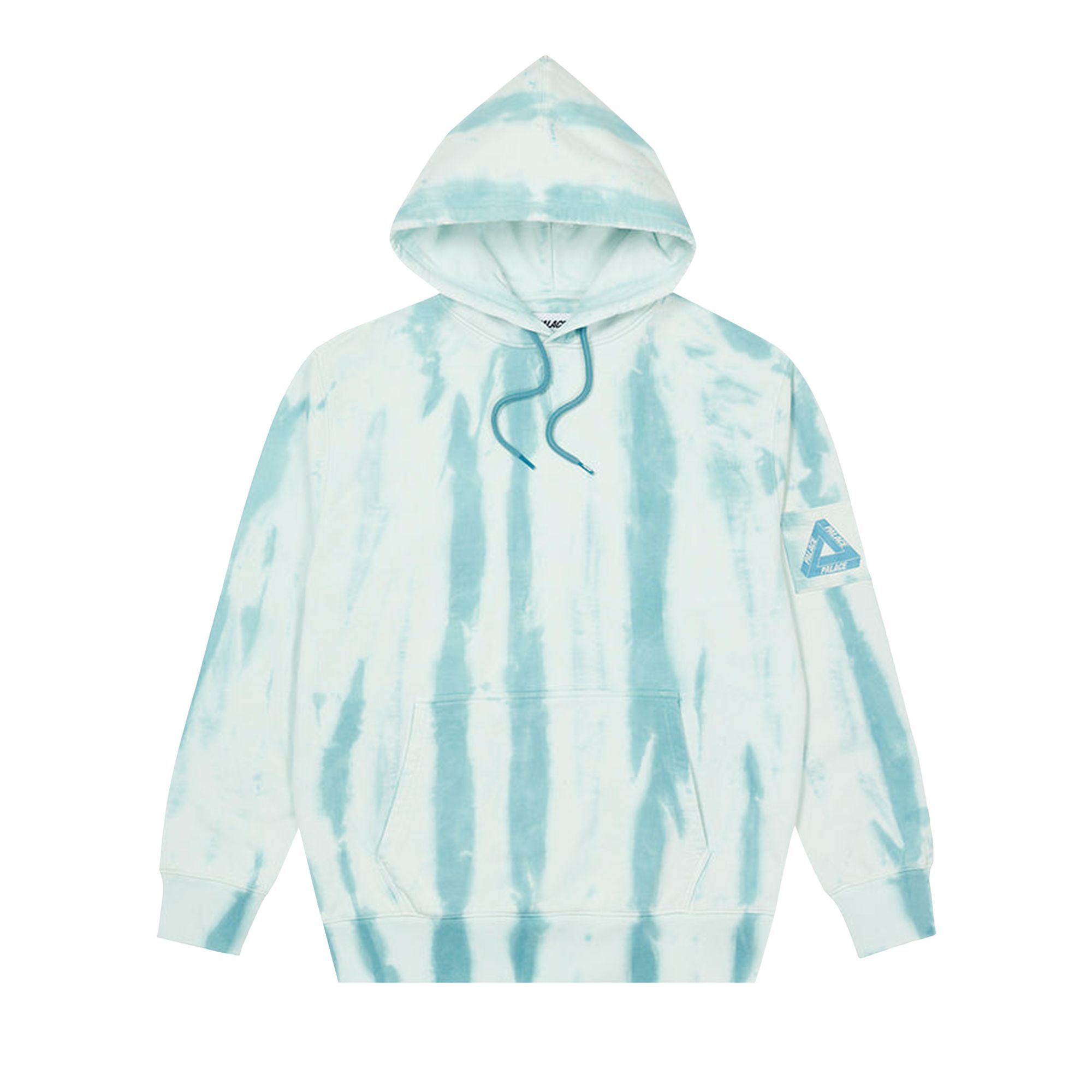 Palace Zebra Tie Dye Hood 'Teal' | Multi-Color | Men's Size M