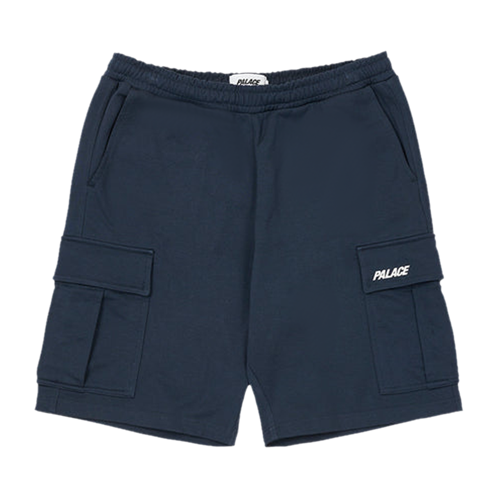 Pre-owned Palace Cargo Sweat Shorts 'navy' In Blue