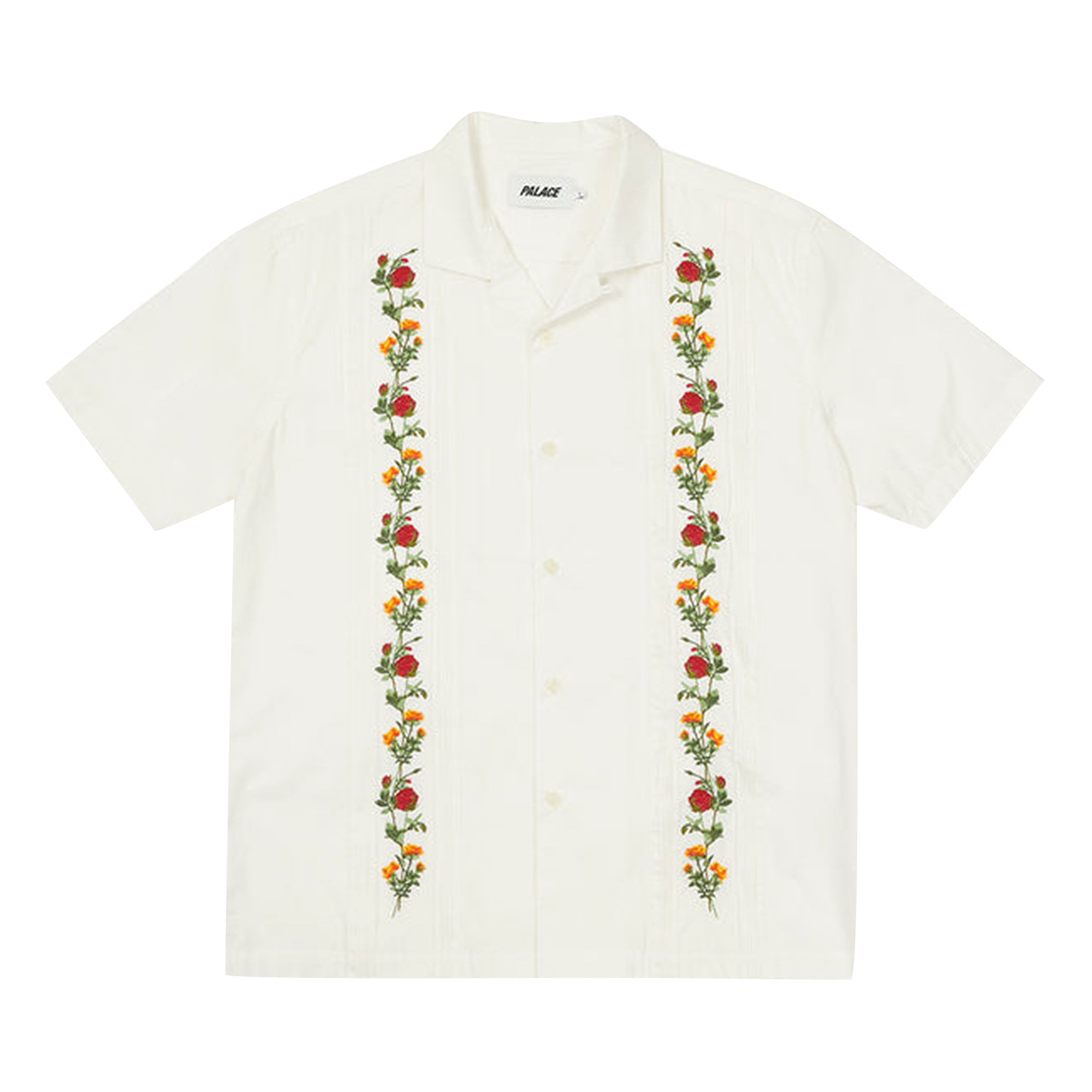 Pre-owned Palace Rose Chain Shirt 'white'