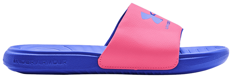 Under Armour Wmns Ansa Fixed Slides Pink Punk Versa Blue