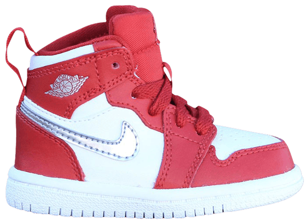 Jordan 1 gym outlet red metallic silver