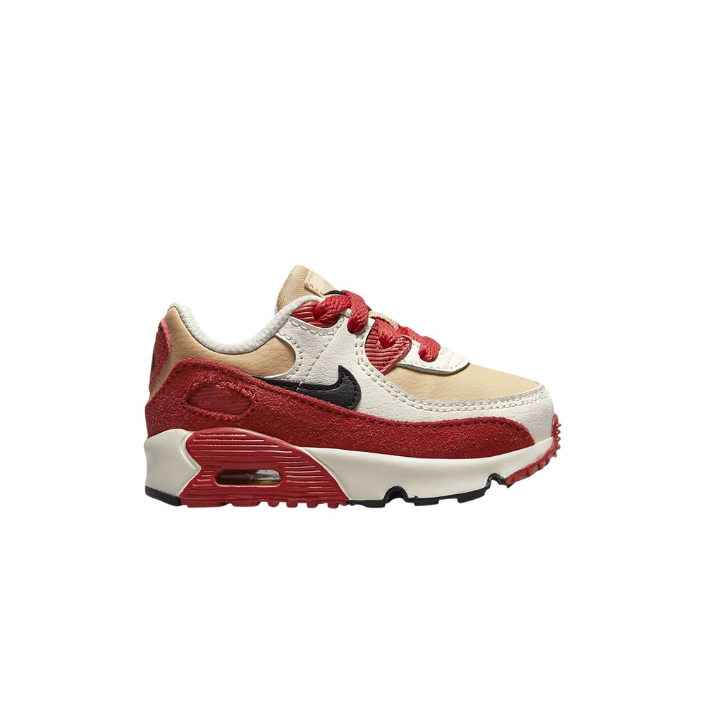Nike Air Max 90 Leather TD 'Sesame Red Clay' | Infant Size 8