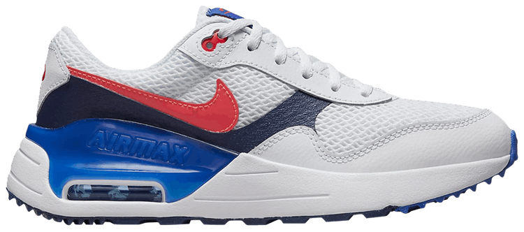 Nike Air Max SYSTM GS White Royal Crimson