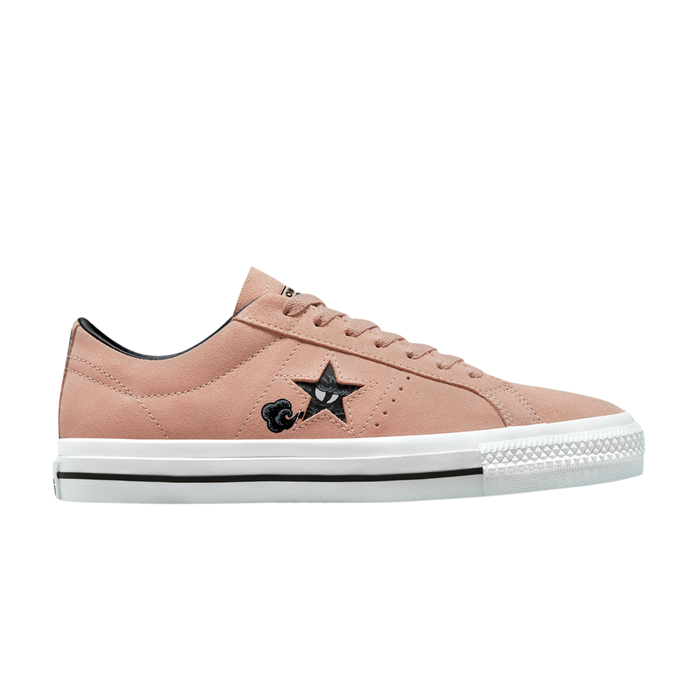 Pre-owned Converse One Star Pro Low 'tattoo Art' In Pink