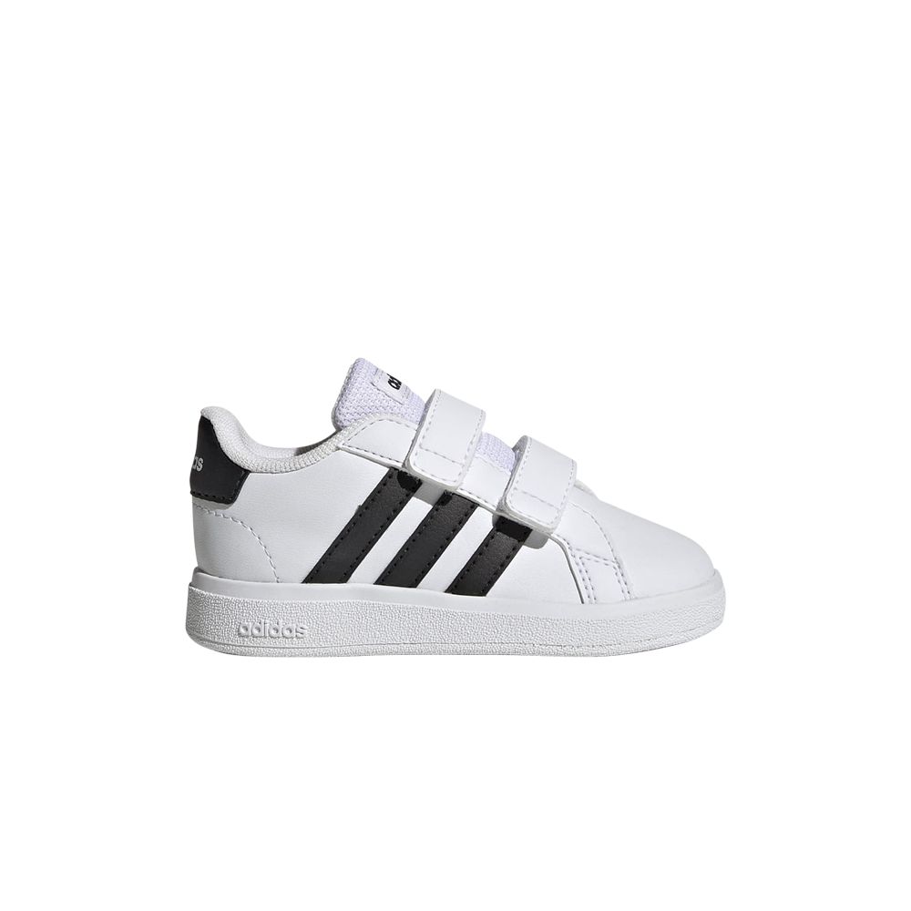 Pre-owned Adidas Originals Adidas Grand Court 2.0 I 'white Black' | Infant Size 10