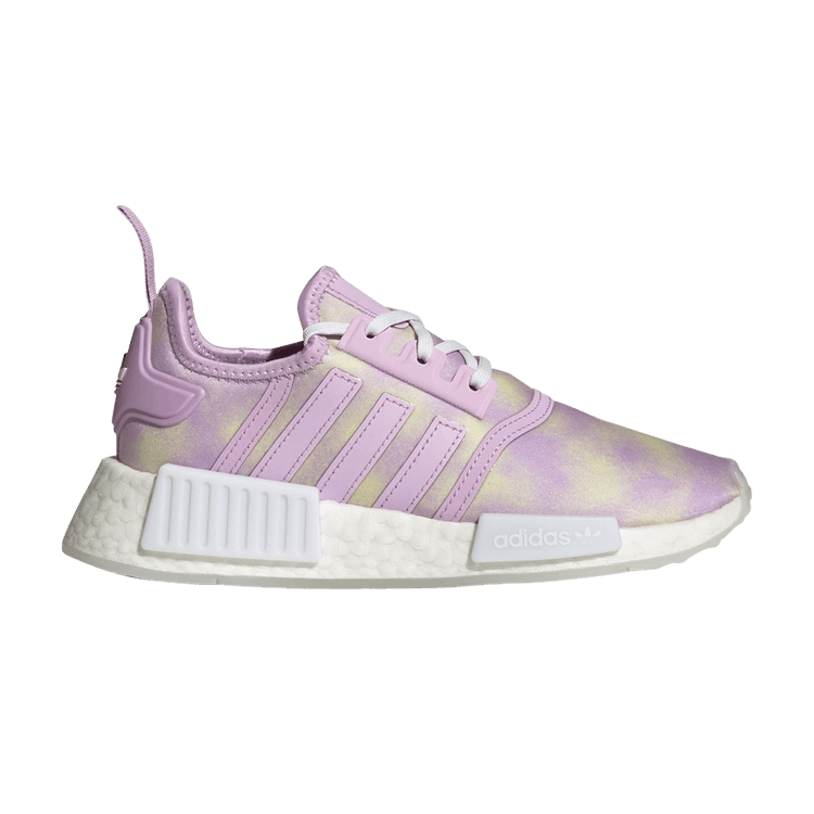 Adidas NMD R1 Shoes Kids Bliss Lilac Cloud White Bliss Lilac 4.5