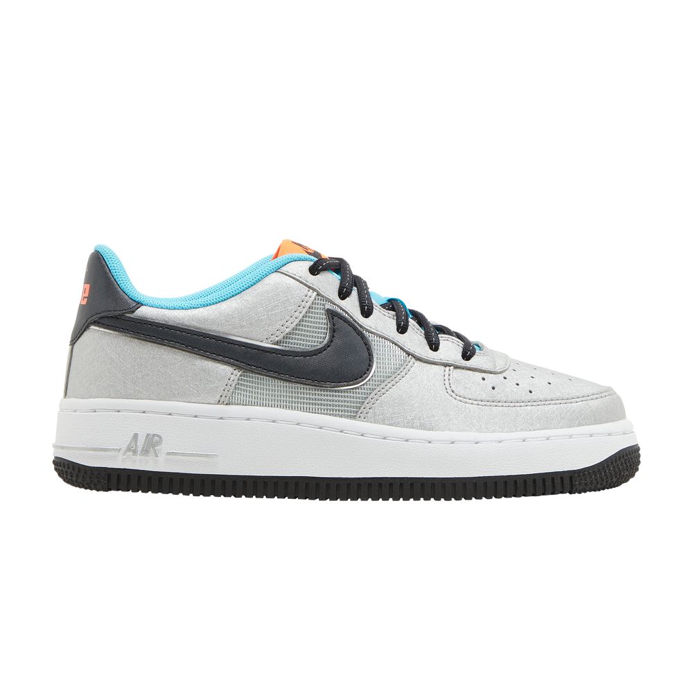 Pre-owned Nike Air Force 1 Gs 'sky ' | Silver | Kid's Size 7