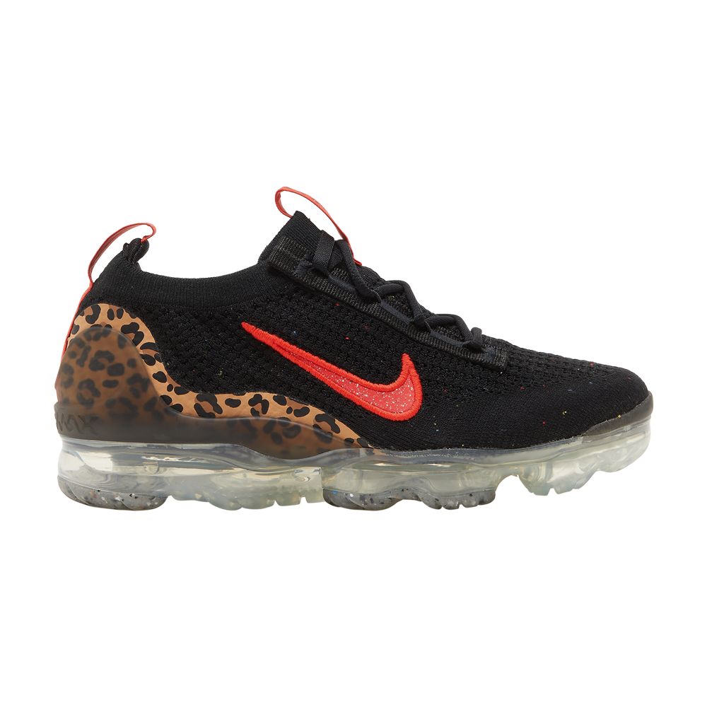 Nike Wmns Air Vapormax 2021 Flyknit 'Leopard' | Black | Women's Size 7.5