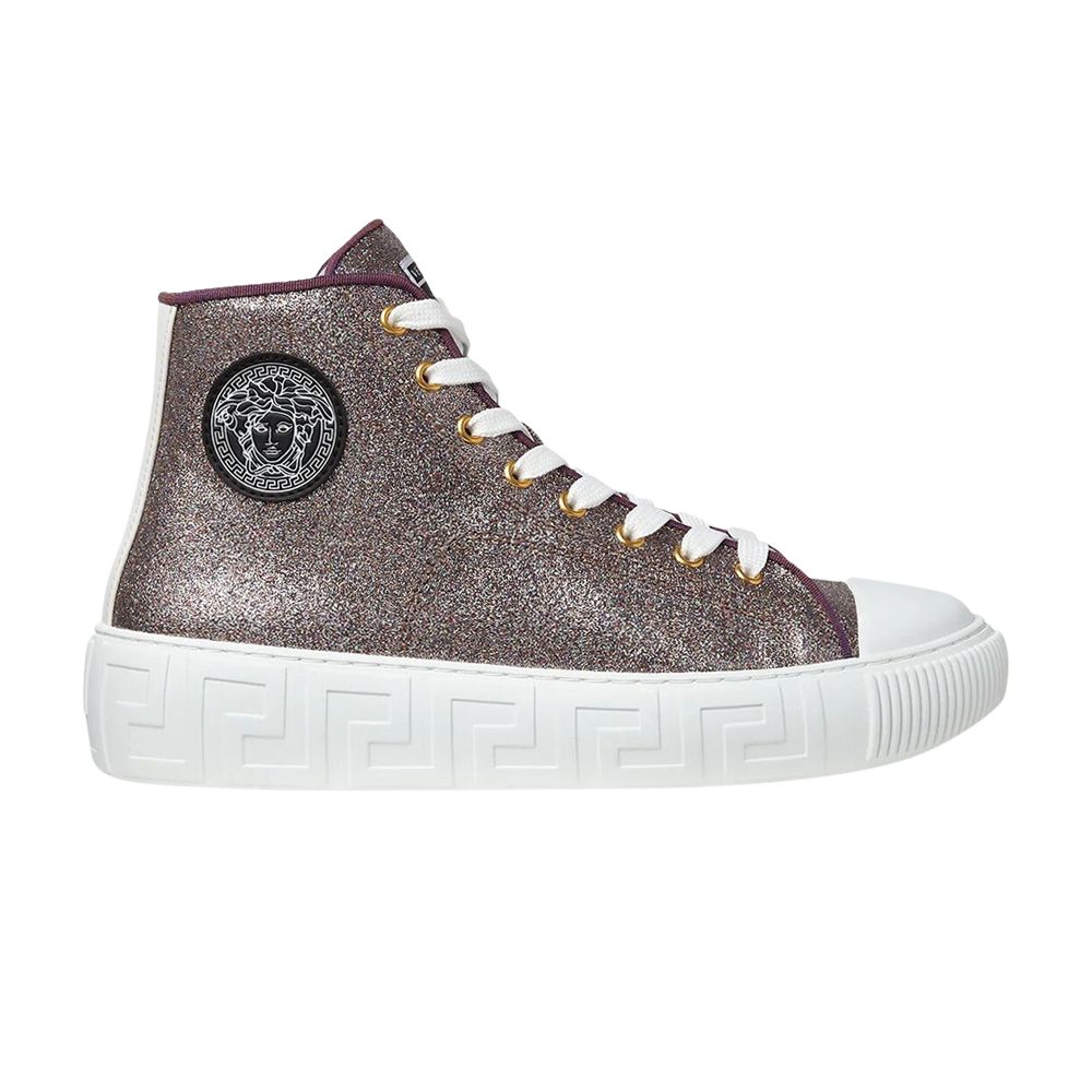 Pre-owned Versace Wmns Greca High 'glitters- Multi' | Multi-color | Women's Size 40