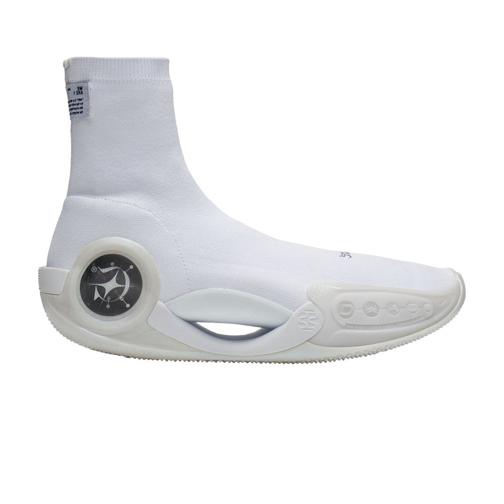 Pre-owned Li-ning Glare X Way Of Wade 9 Ls Gs 'white' | Kid's Size 7.5