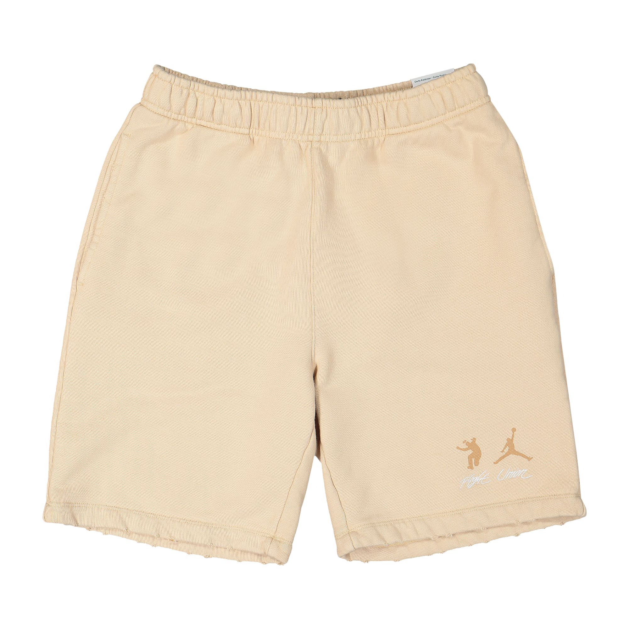 Air Jordan x Union M J FLC Shorts 'White Onyx' | Cream | Men's Size 2XL