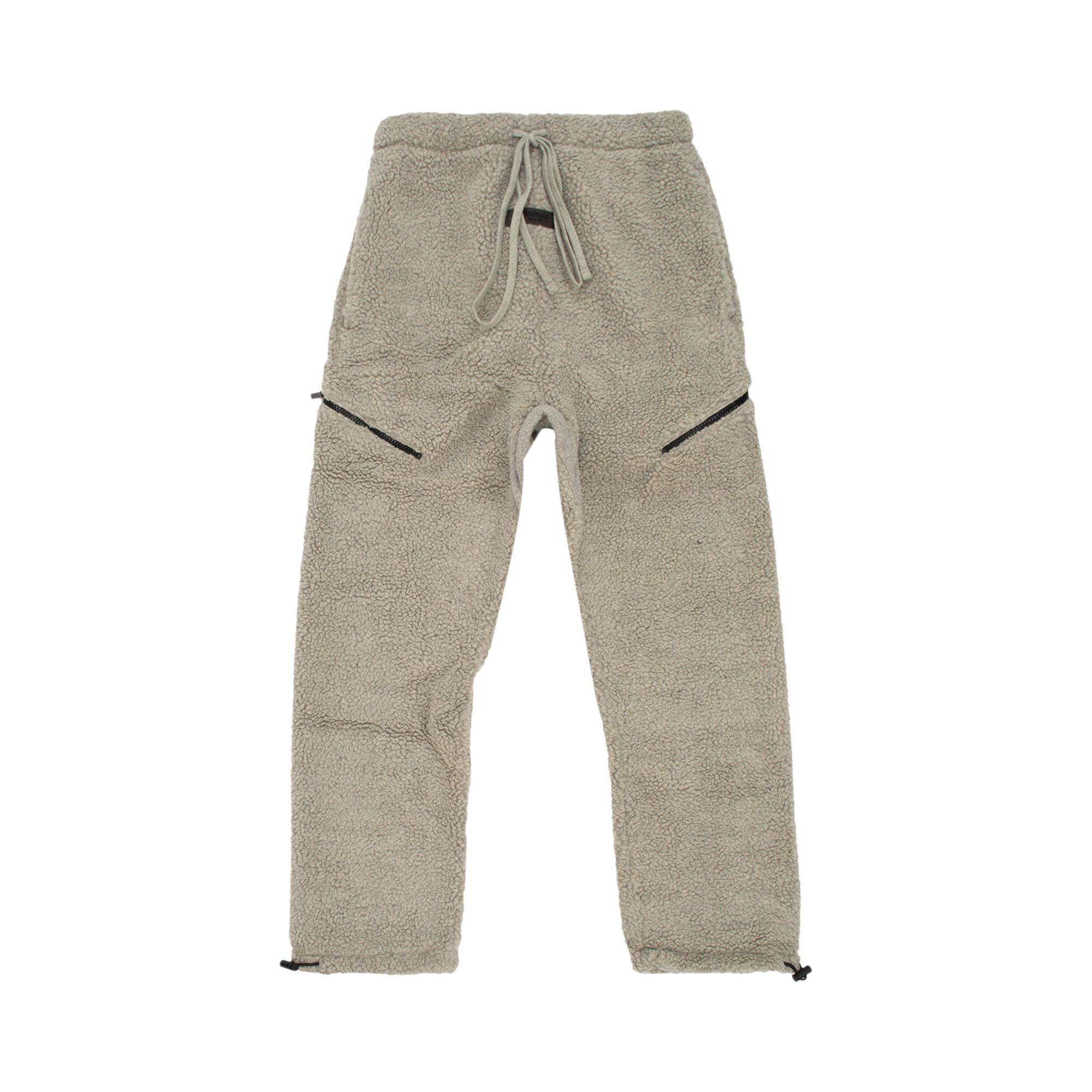 Fear of God Essentials Polar Fleece Pant 'Dark Oatmeal' | Grey | Men's Size XL