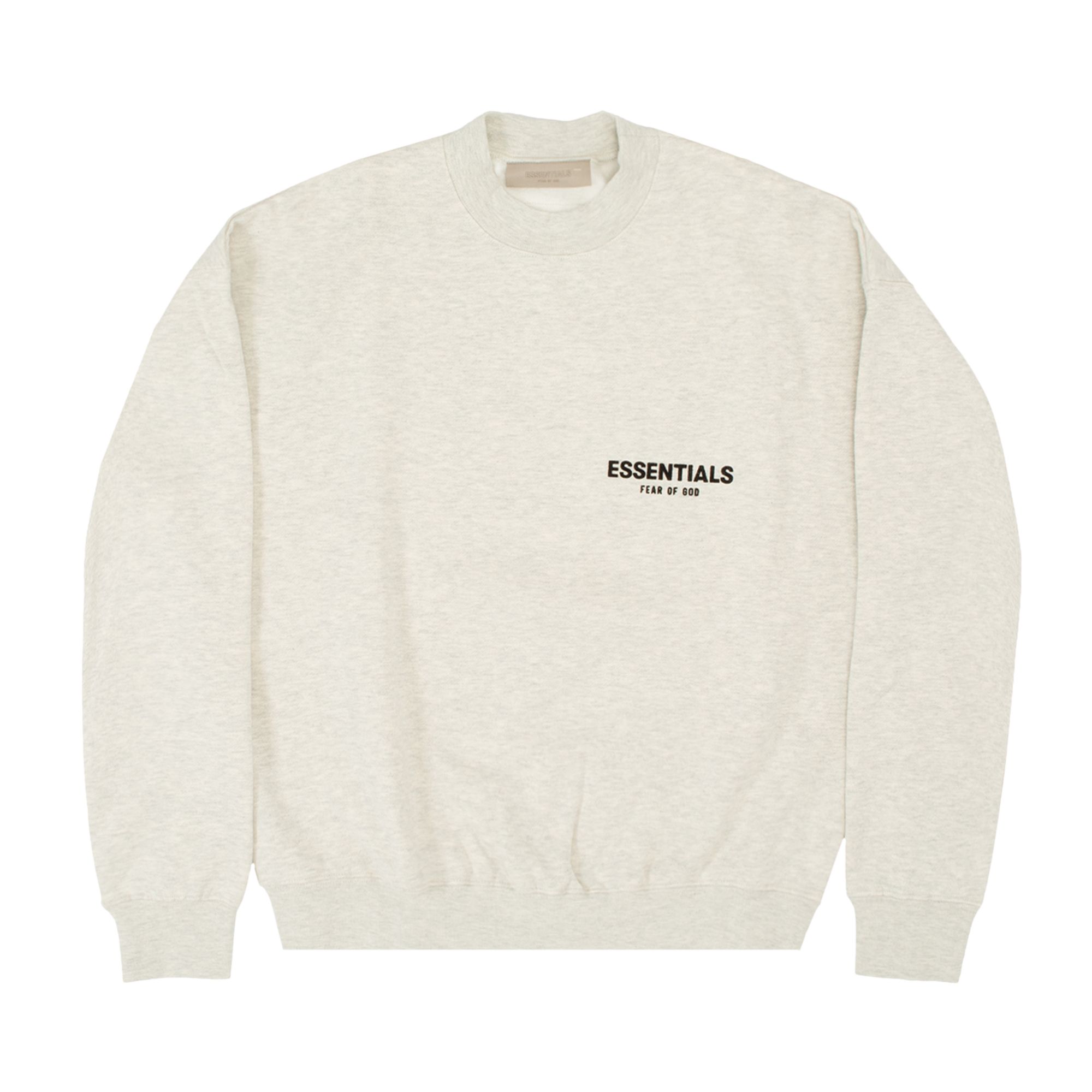 Fear of God Essentials Crewneck 'Light Oatmeal' | Grey | Men's Size M