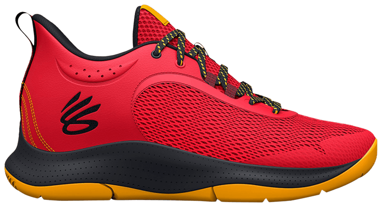 Stephen curry shoes red and black sale