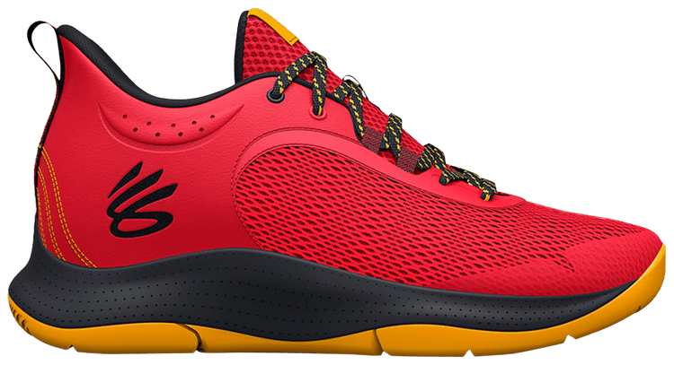 Curry 3Z6 'Bolt Red Black'