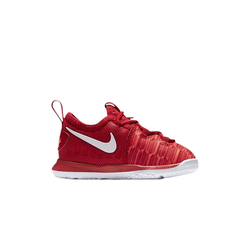 Pre-owned Nike Kd 9 Td 'university Red' | Infant Size 7