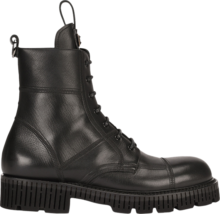 Buy Dolce & Gabbana Bernini Combat Boot 'Black' - A60380 AO953 80999 ...