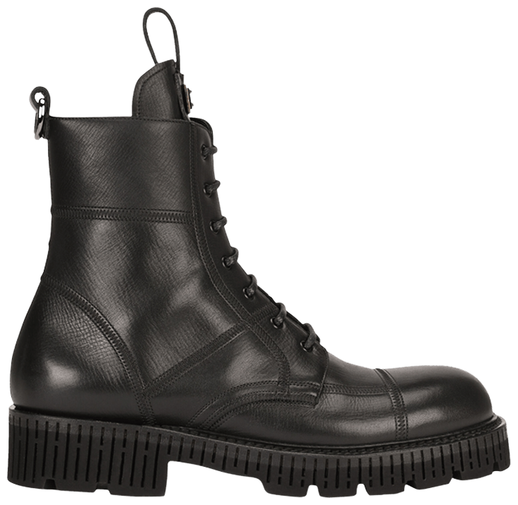 Dolce & Gabbana Bernini Combat Boot 'Black'