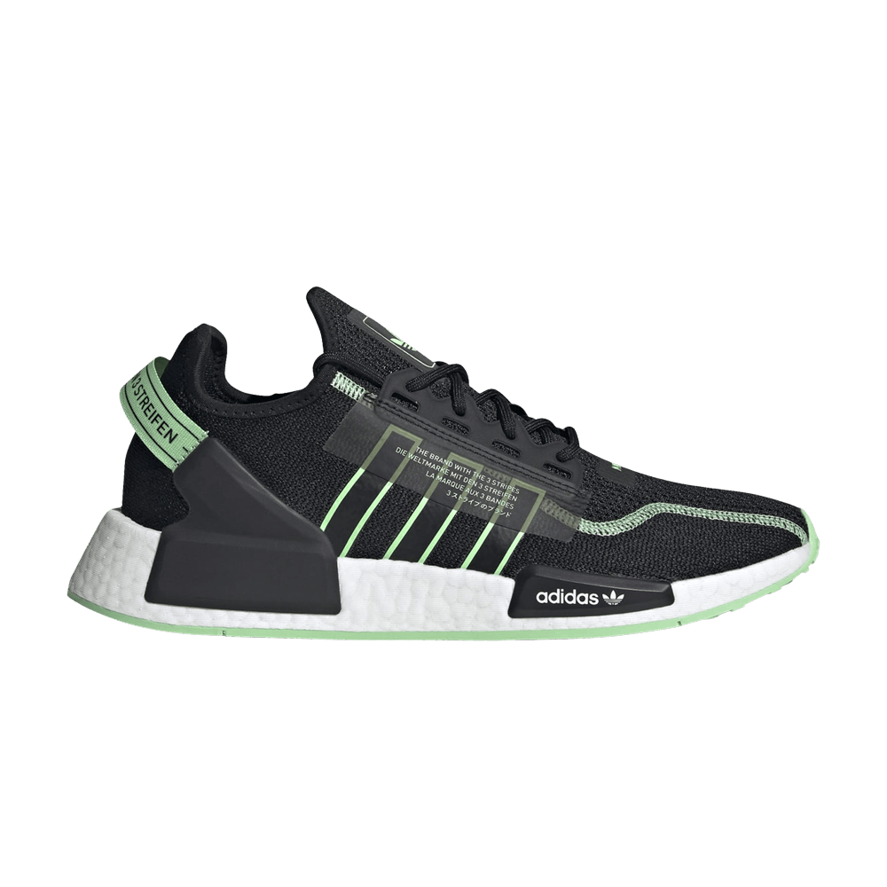 nmd r1 core black clear mint