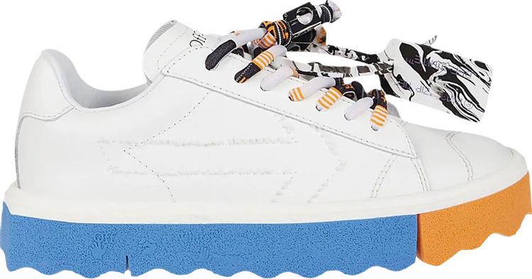 Off-White Wmns Sponge Sneakers 'White Blue'