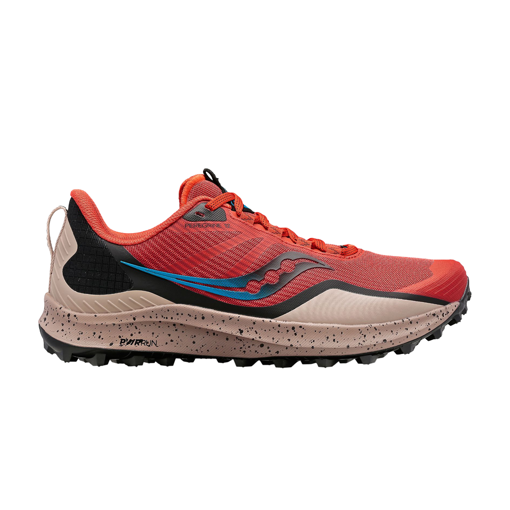 Pre-owned Saucony Peregrine 12 'clay Loam' In Red
