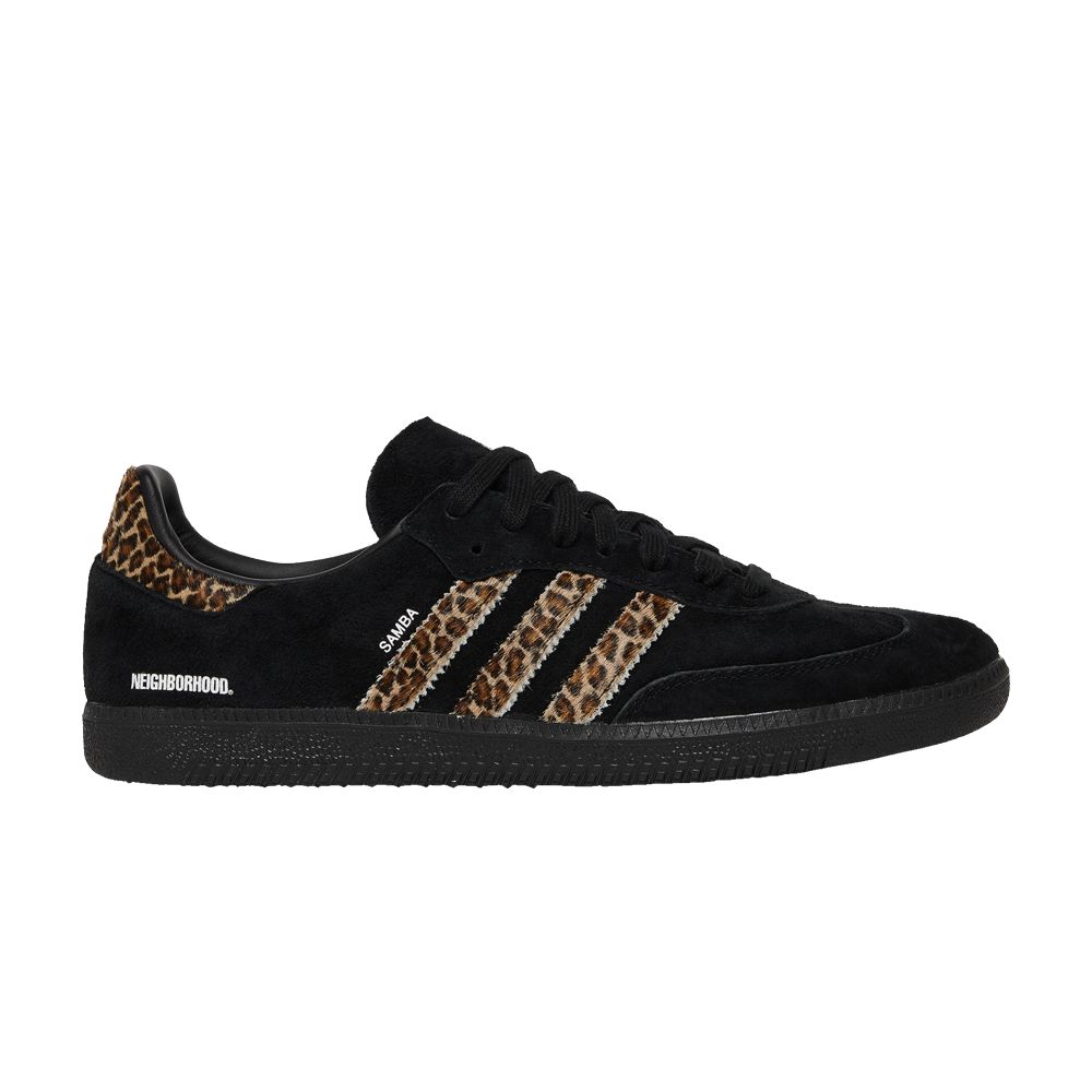 Pre-owned Adidas Originals End. X Neighborhood X Samba 'black Leopard'