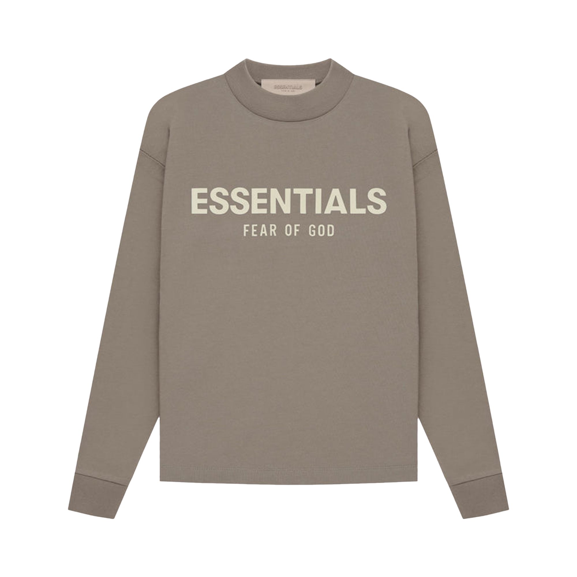Fear of God Essentials Kids Essentials Long-Sleeve Tee 'Desert Taupe' | Copper | Kid's Size 8