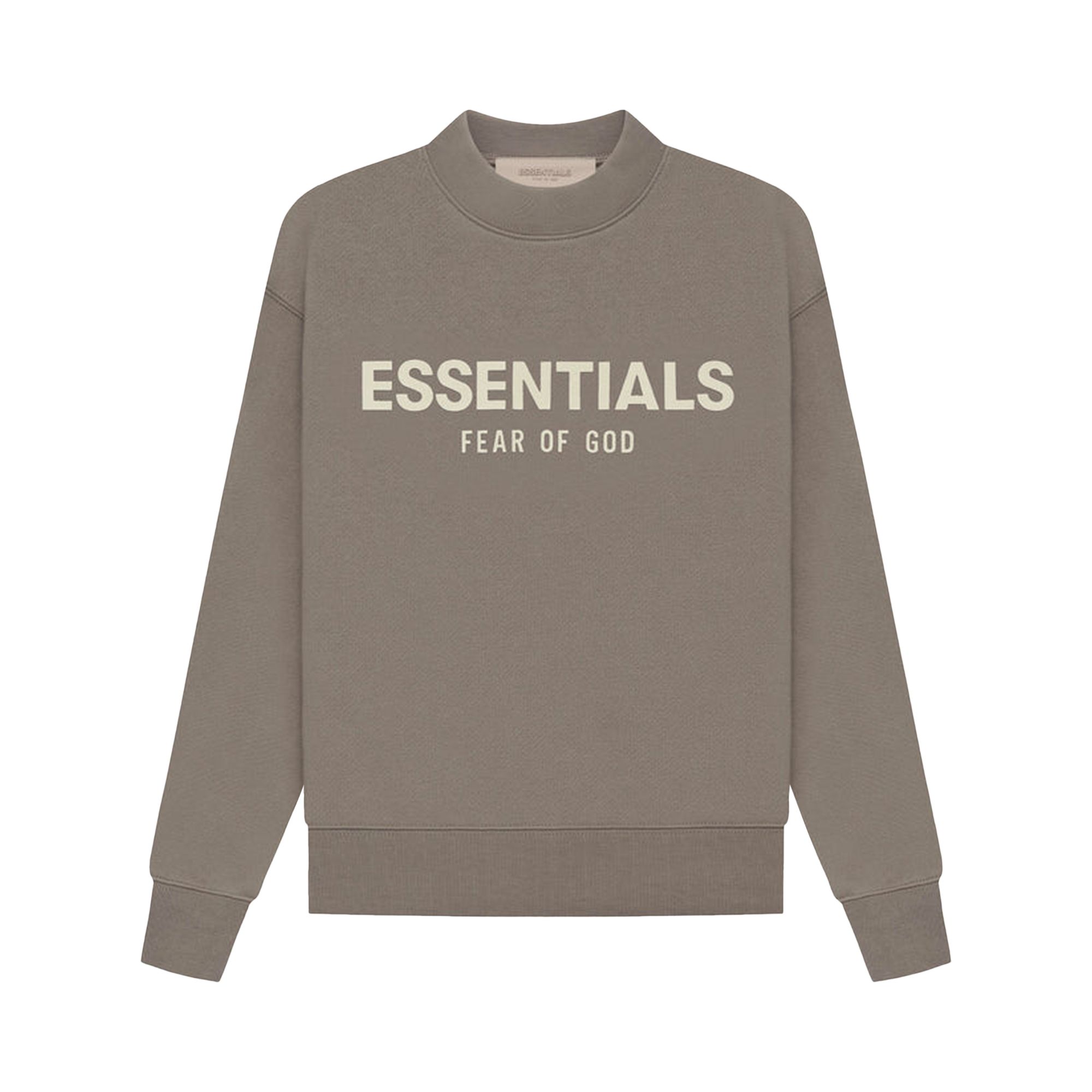 Fear of God Essentials Kids Essentials Crewneck 'Desert Taupe' | Copper | Kid's Size 8