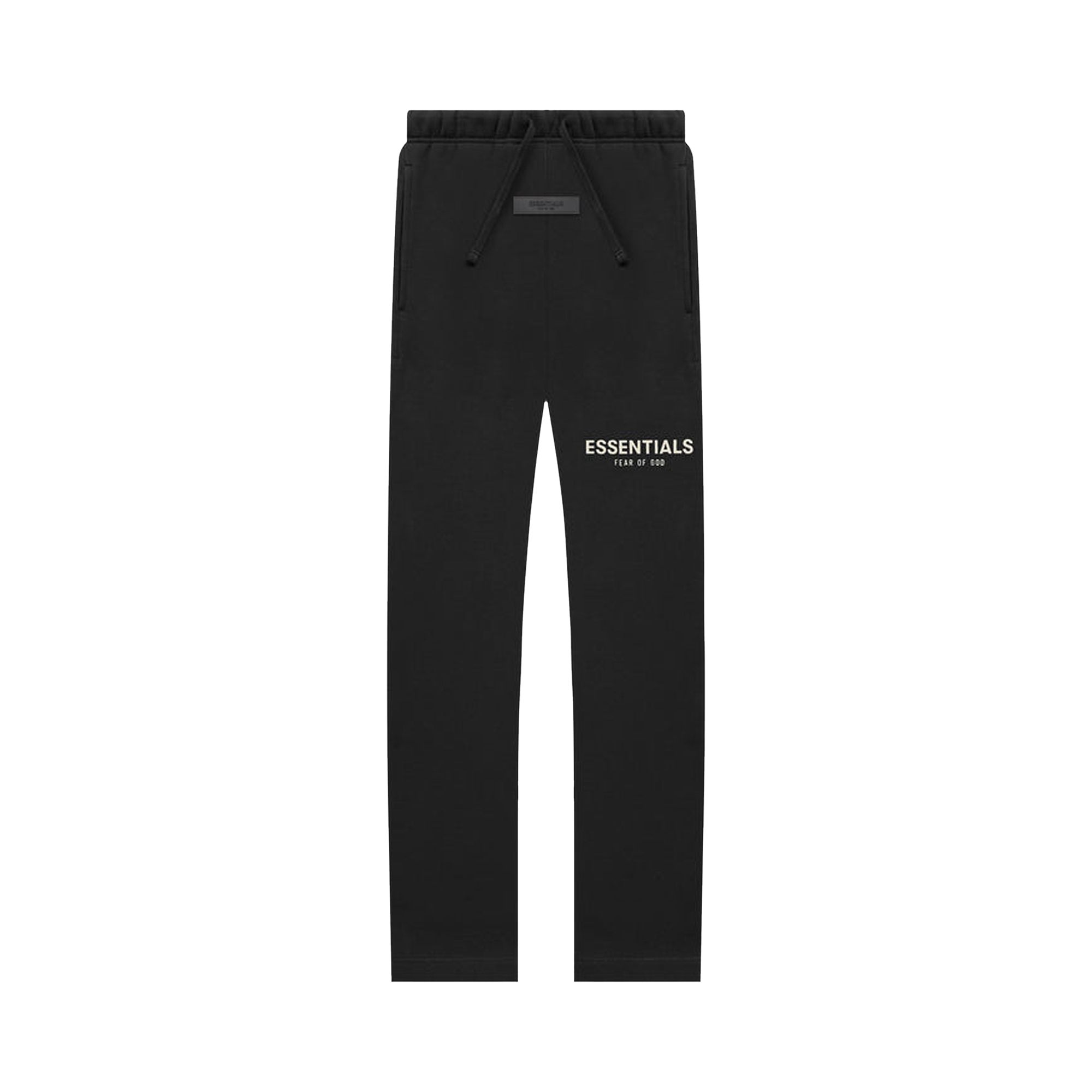 Fear of God Essentials Kids Relaxed Sweatpants 'Stretch Limo' | Black | Kid's Size 8