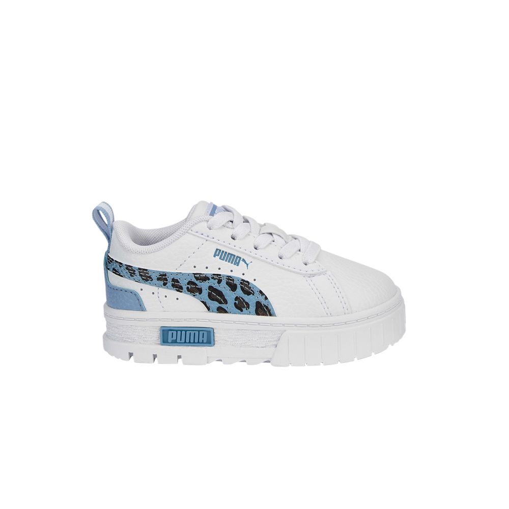 Puma Mayze Wild Infant 'Pastel Leopard' | White | Infant Size 4 - 385700-03