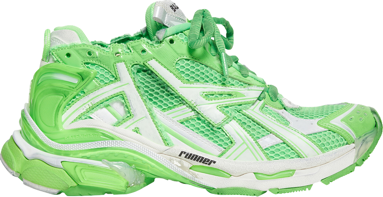 Buy Balenciaga Runner Sneaker 'Fluo Green' - 677403 W3RBM 3590 | GOAT