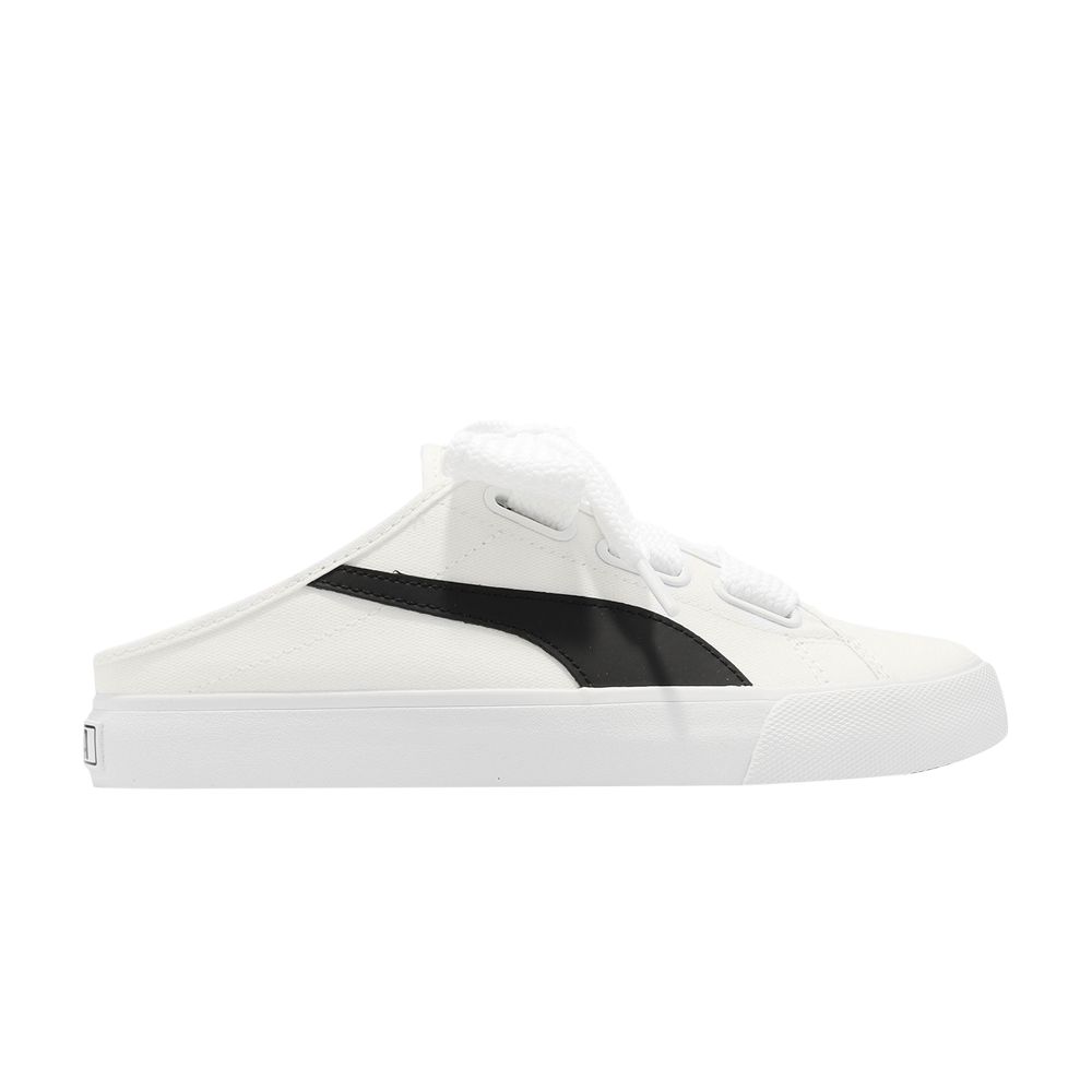 Puma Wmns Bari Mule Ribbon 'White Black' | Women's Size 6