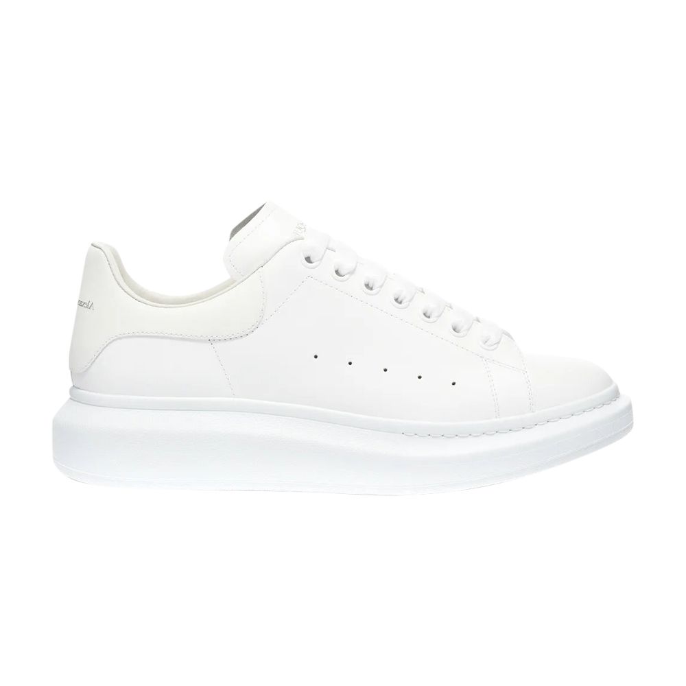 Pre-owned Alexander Mcqueen Oversized Sneaker 'glow In The Dark Heel' | White | Men's Size 4