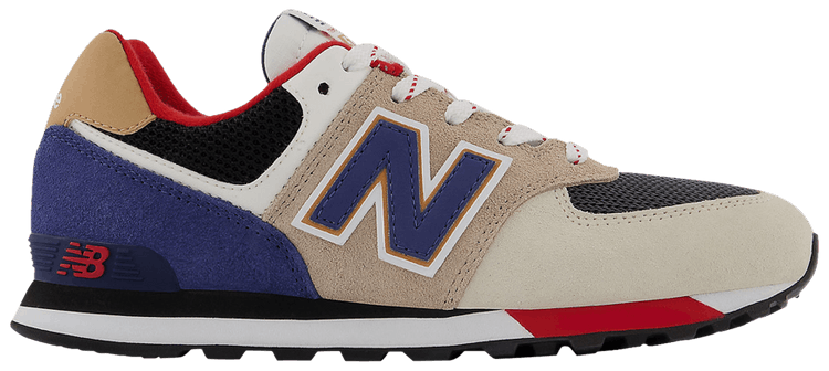 New Balance 574 Big Kid Wide Mindful Grey Moon Shadow