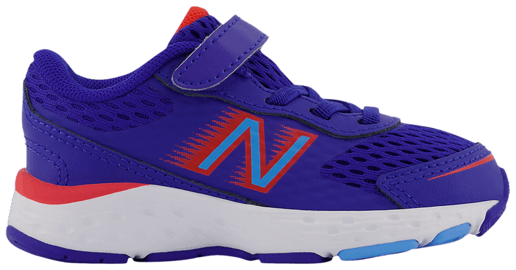 New Balance 680v6 Bungee Toddler Wide Blue Vibrant Sky