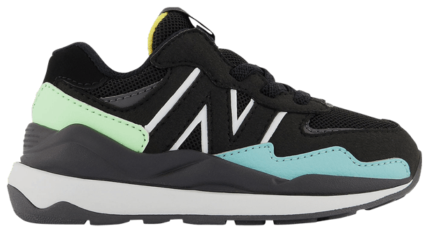 New Balance 5740 Toddler Black Vibrant Spring Glow
