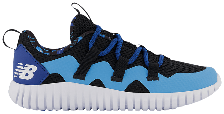 New Balance Playgruv Little Kid Wide Black Vibrant Sky