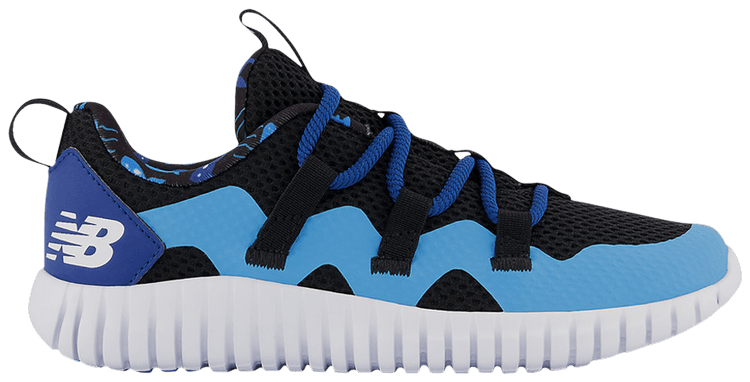 New Balance Playgruv Little Kid Black Vibrant Sky