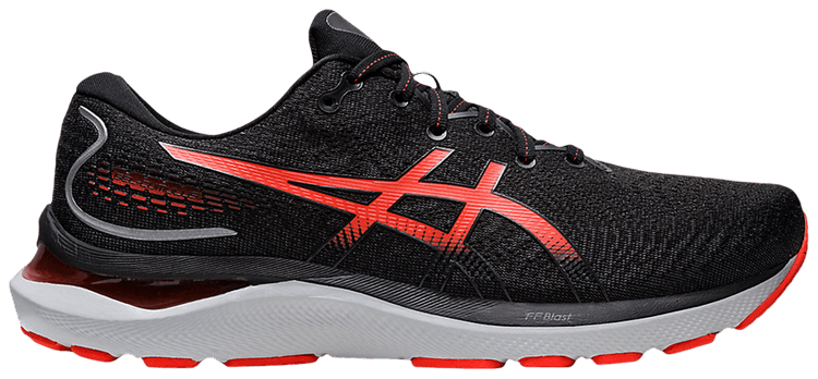 Asics Gel Cumulus 24 Black Cherry Tomato