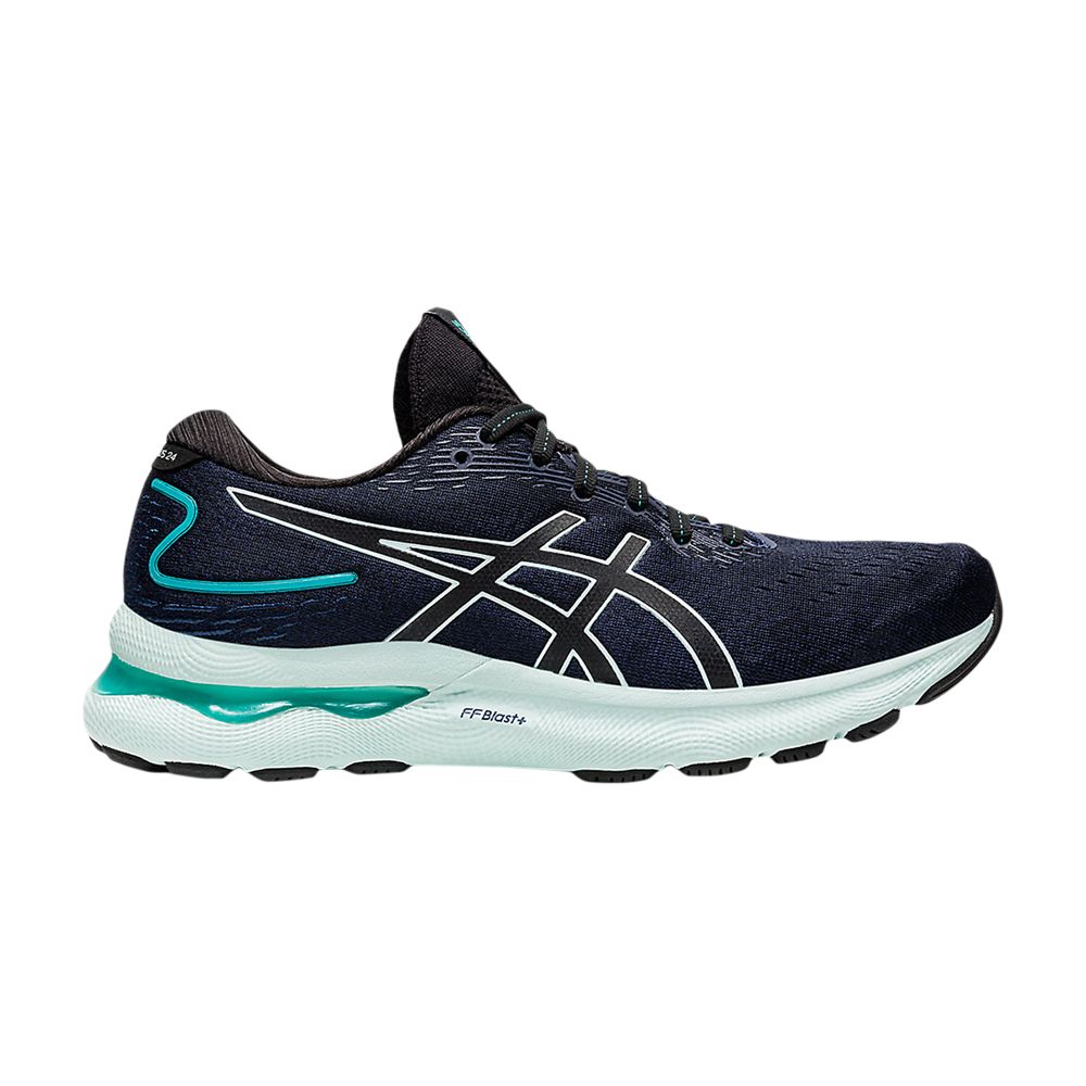 Pre-owned Asics Wmns Gel Nimbus 24 'black Soothing Sea'