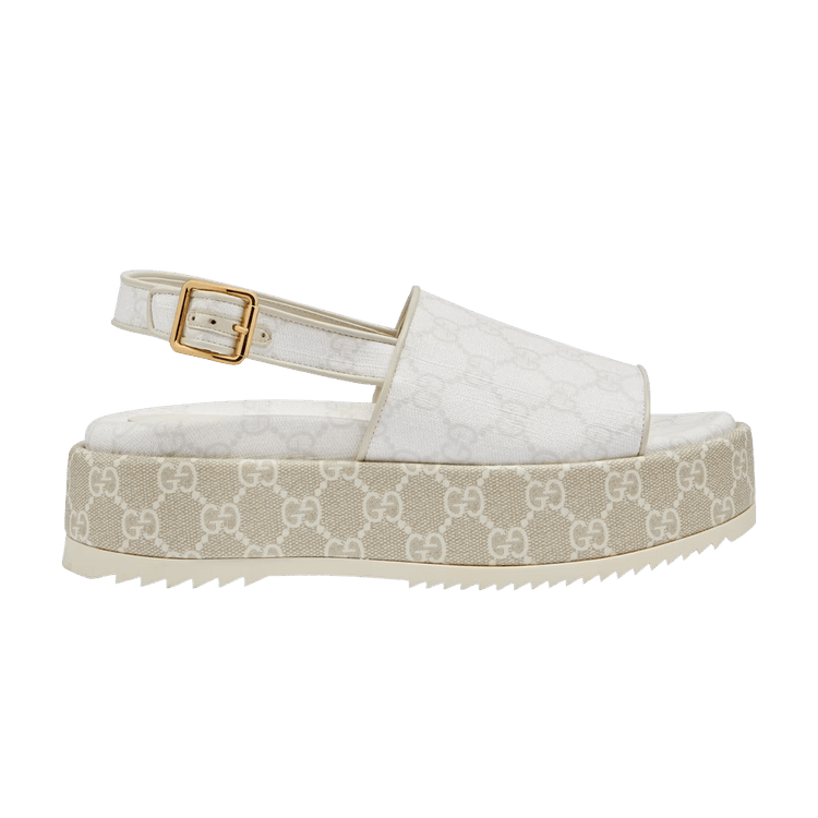 Gucci sandals white on sale