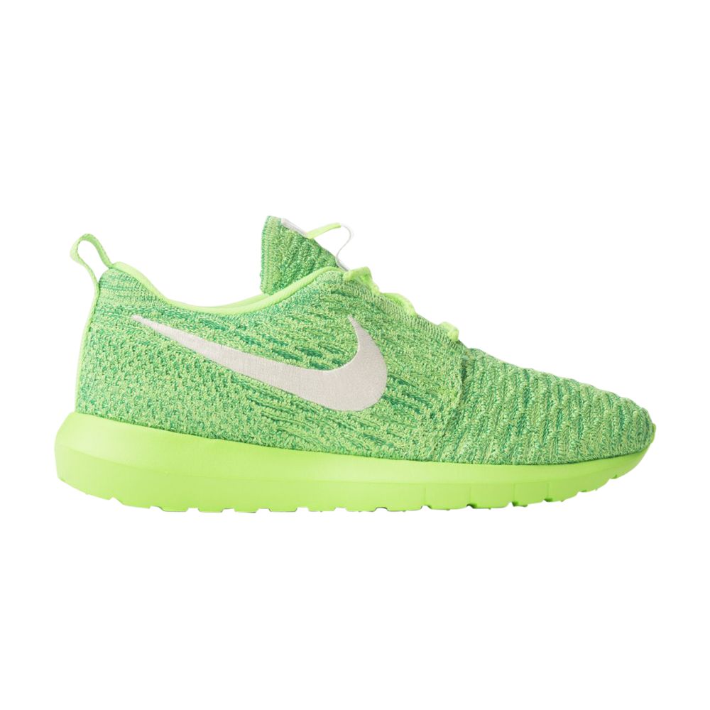 Wmns Roshe One NM Flyknit 'Voltage Green' - 843386-301