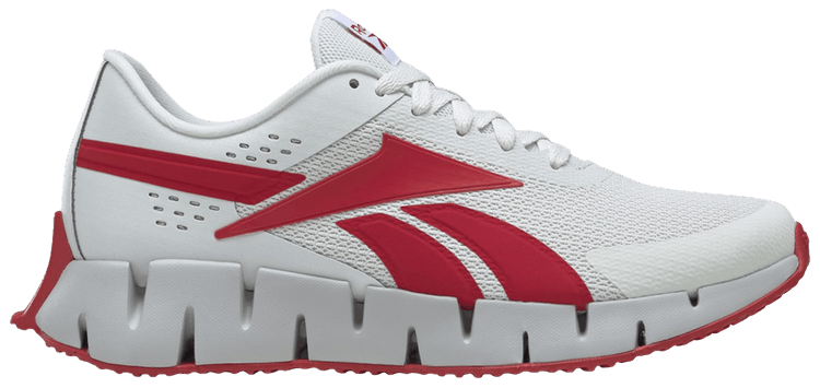 Reebok Zig Dynamica 2 Pure Grey Vector Red