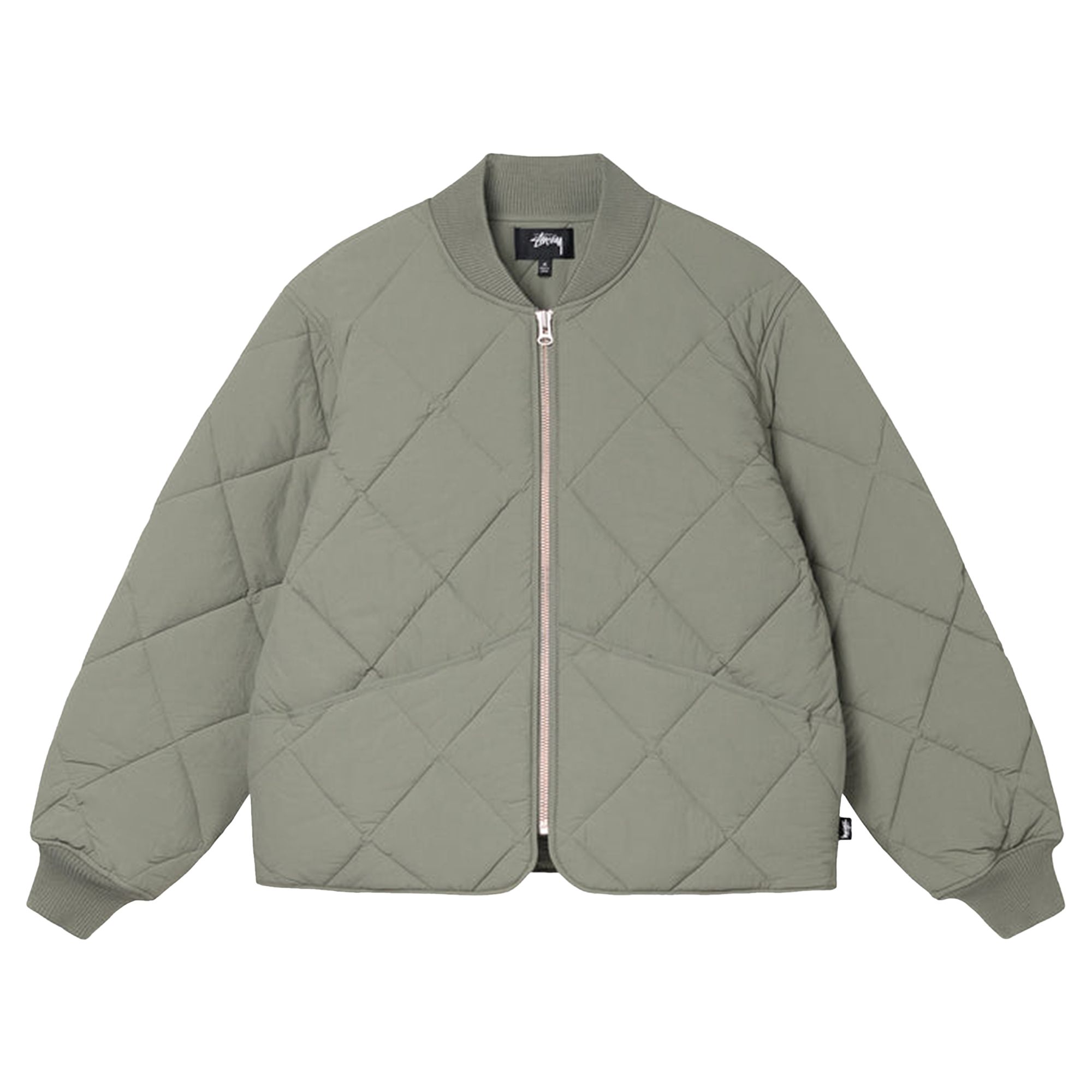 Stussy Dice Quilted Liner Jacket 'Olive' | Green | Men's Size M