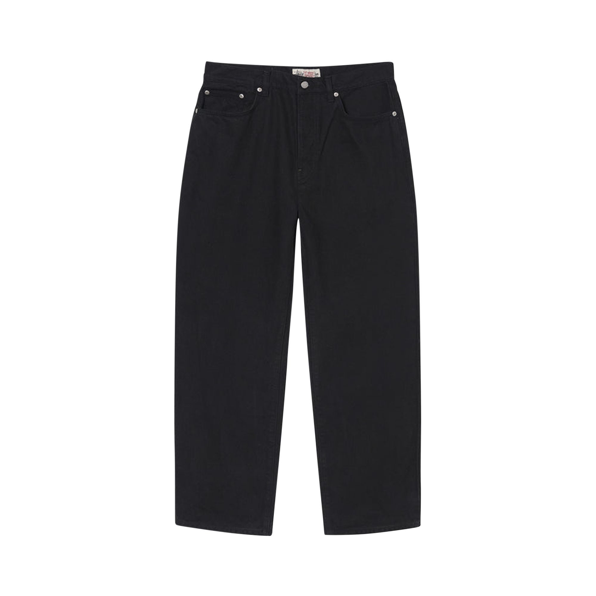 Pre-owned Stussy Overdyed Big Ol' Jean 'black'