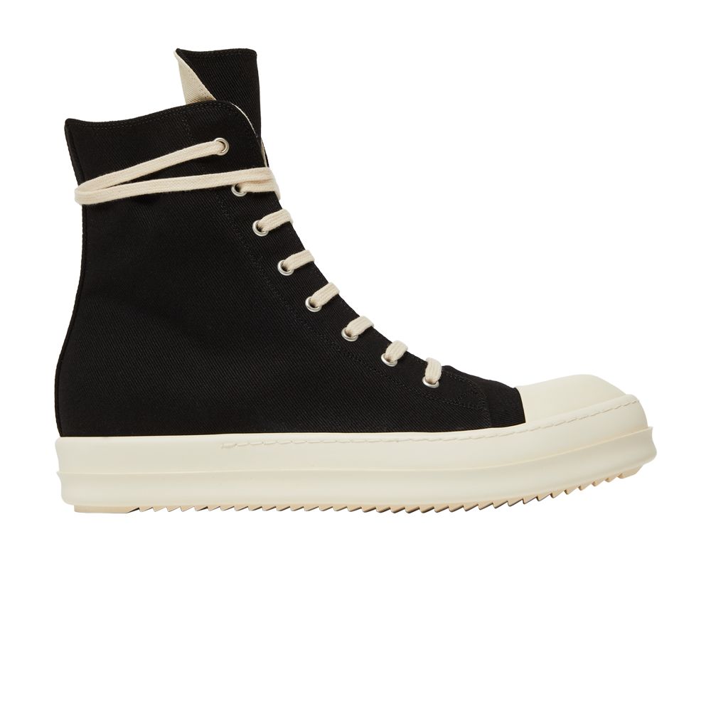 Rick Owens Rick Owens DRKSHDW Strobe Cotton Denim High 'Black Milk' | Men's Size 43.5