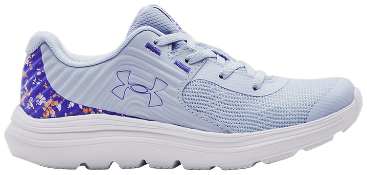 Under Armour Outhustle Print PS Oxford Blue Brilliant Violet
