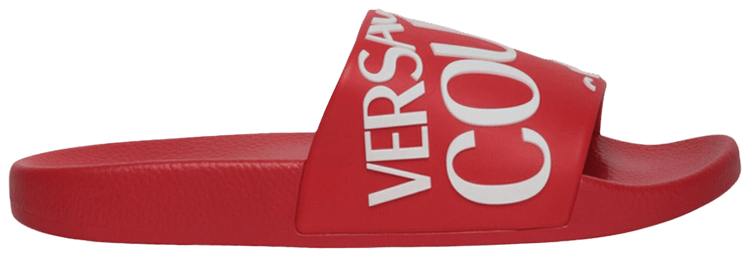 Versace Wmns Logo Slide Red