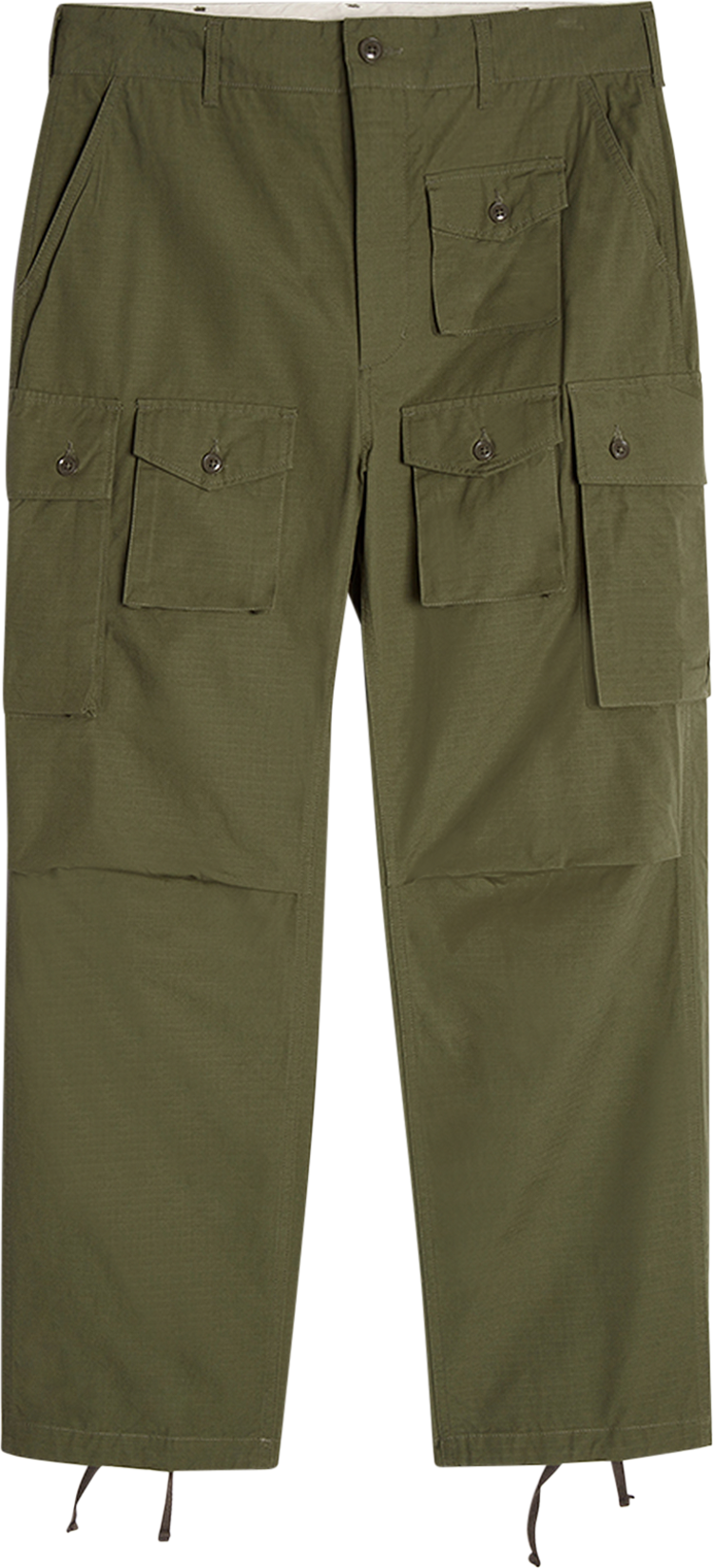 Engineered Garments Cotton Ripstop FA Pant 'Olive' | GOAT
